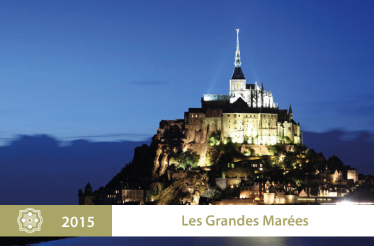Grandes Marées au Mont-Saint-Michel et à Saint-Malo