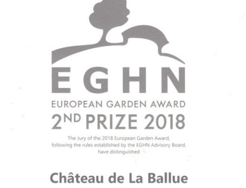 “Prix Européen des Jardins” pour les Jardins de la Ballue